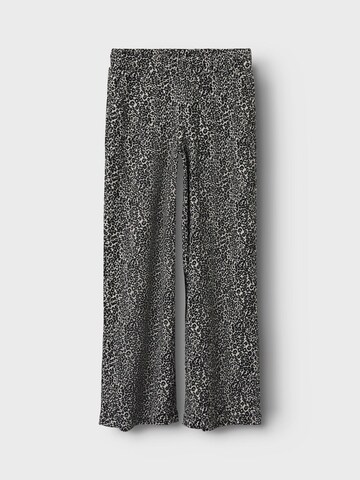NAME IT Wide Leg Bukser i sort
