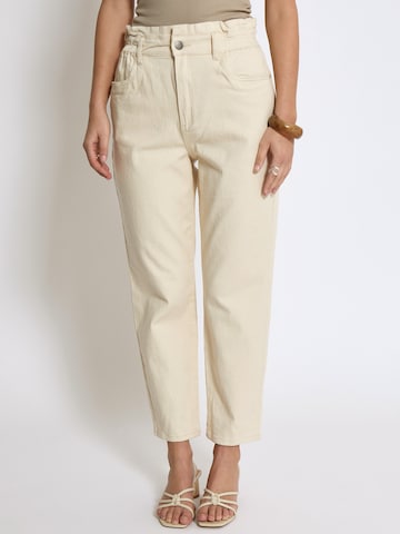 minus Tapered Pants 'Dina' in Beige: front
