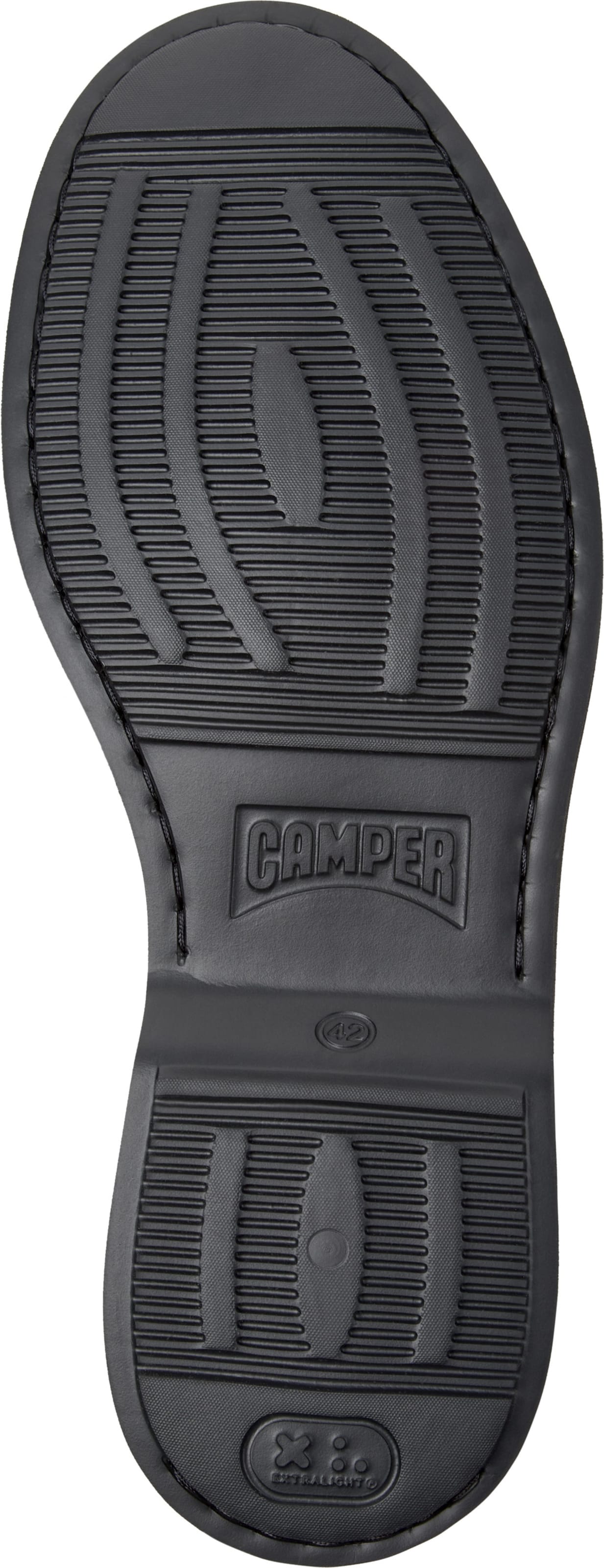 CAMPER Schnürschuhe ' Norman ' in Grau