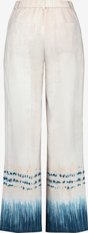 GERRY WEBER Regular Pleated Pants 'Tuch/Kombi' in White