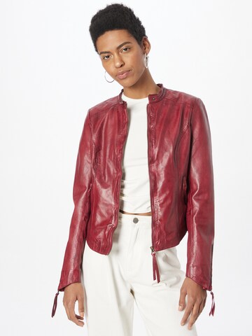 FREAKY NATION Prehodna jakna 'Charis' | rdeča barva: sprednja stran