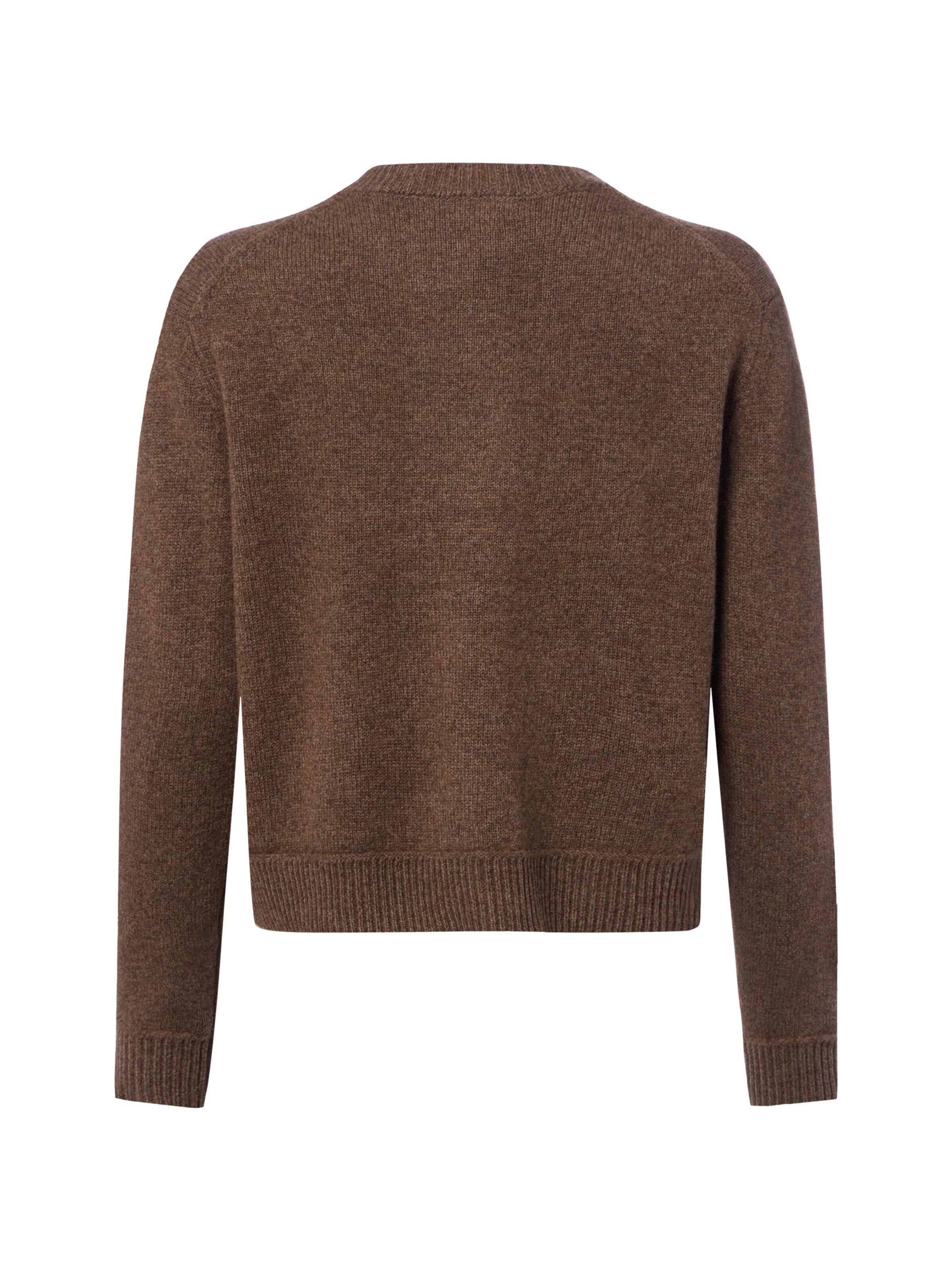 Marie Lund Knit cardigan in Brown