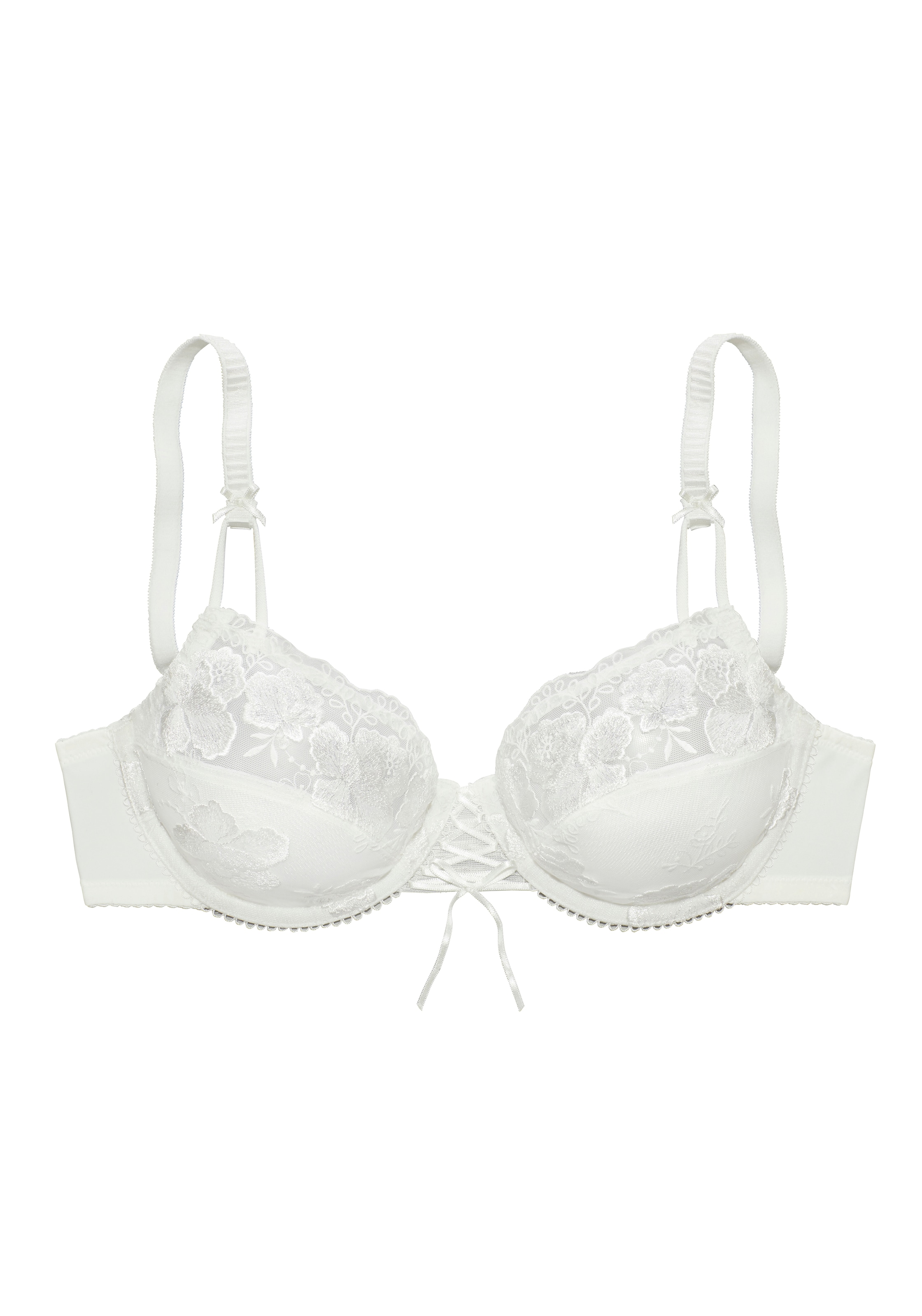 T-shirt Reggiseno di NUANCE in bianco: frontale