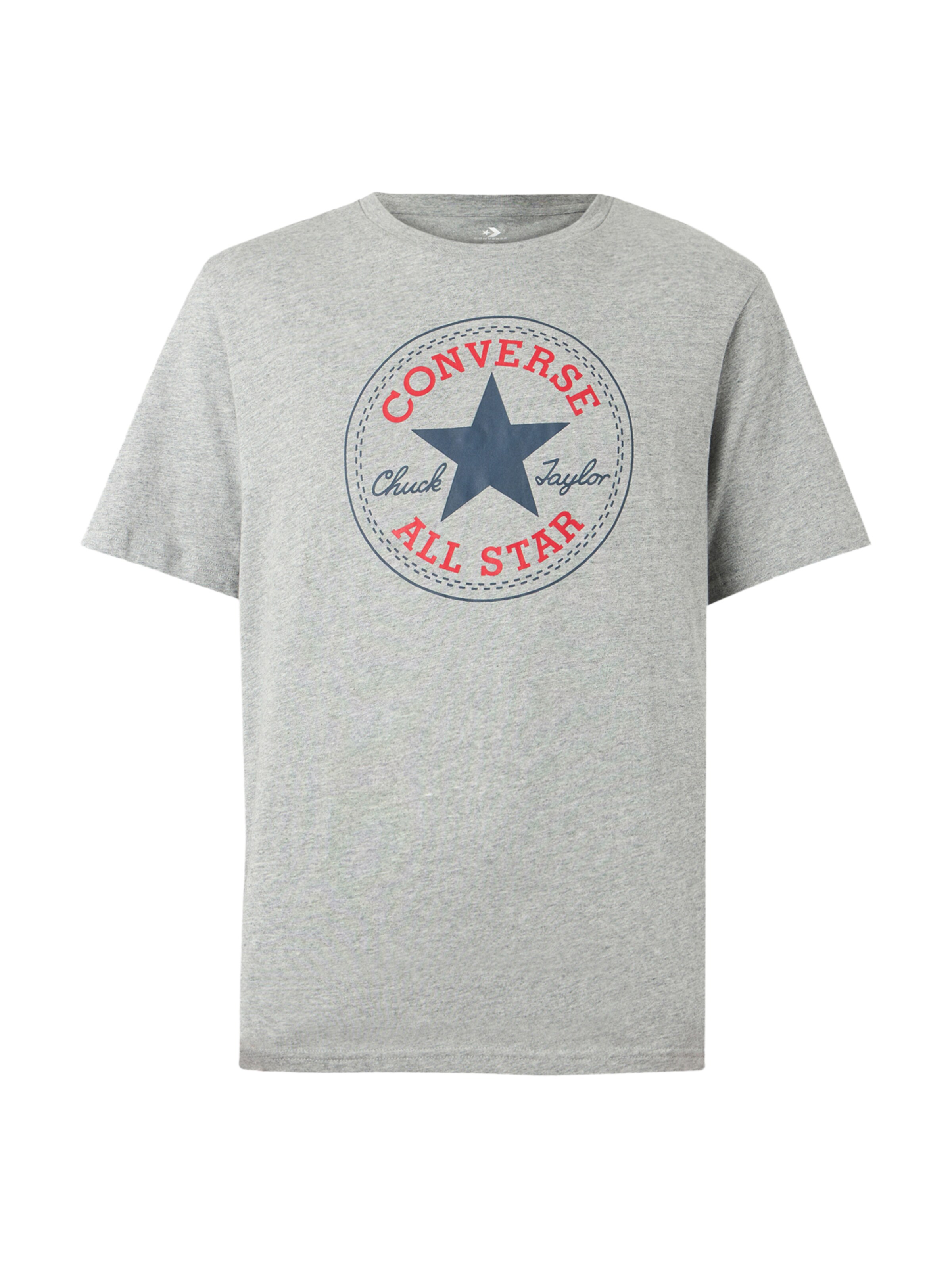 pelēks CONVERSE T-Krekls 'ARCH ALL ST': no priekšpuses