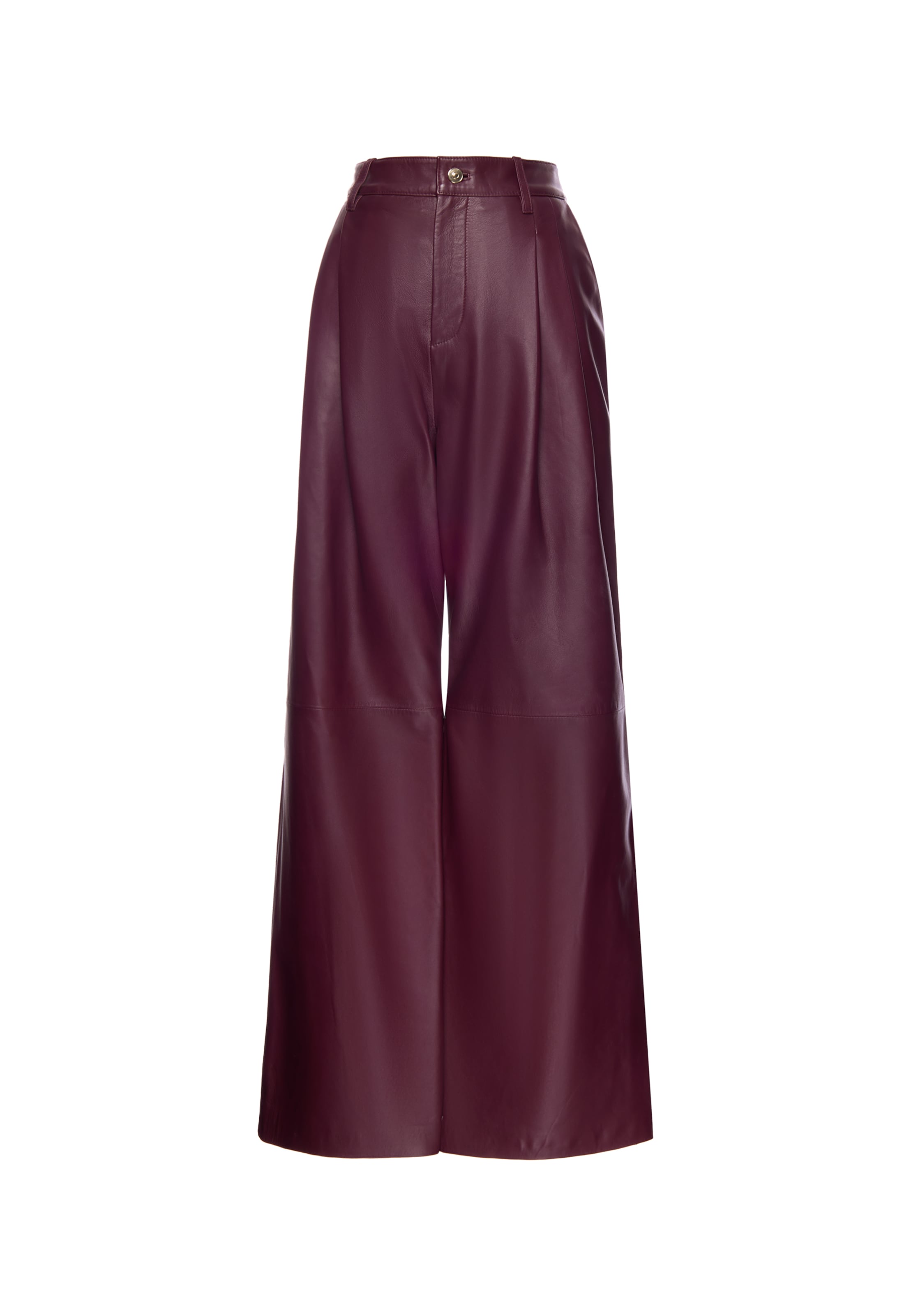 faina Pantalon à pince en 34 en bourgogne, Vue avec produit