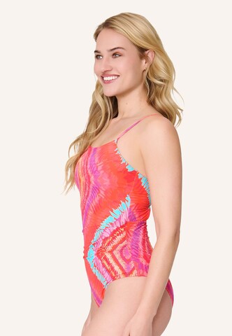 LingaDore Bandeau Badeanzug in Mischfarben