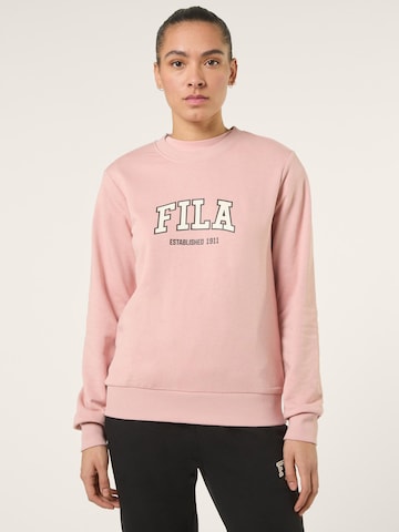 FILA Sweatshirt 'RIFREDI regular graphic crewneck sweatshirt'‌‌‌‌‌‌‌‌ in Pink: Vorderseite