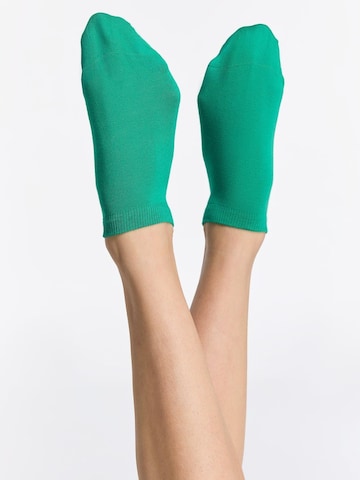 Albero Natur Ankle Socks in Green