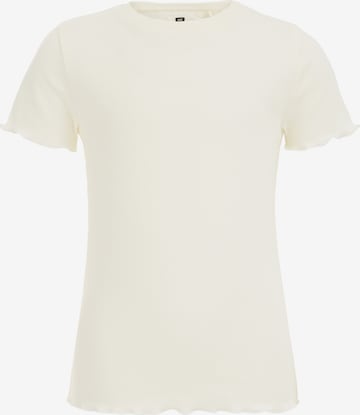WE Fashion - Camiseta en beige: frente