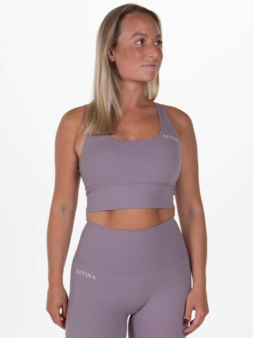 Divina Bustier Sport-BH 'Ortus' in Lila