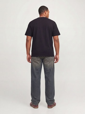 juoda Jack & Jones Plus Marškinėliai 'JORFREDERIKSBERG'