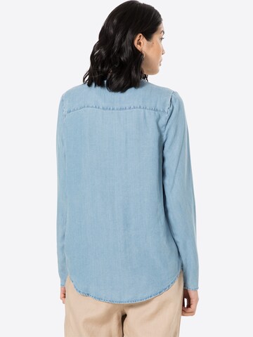 VERO MODA Blouse 'VMVIVIANA' in Blue