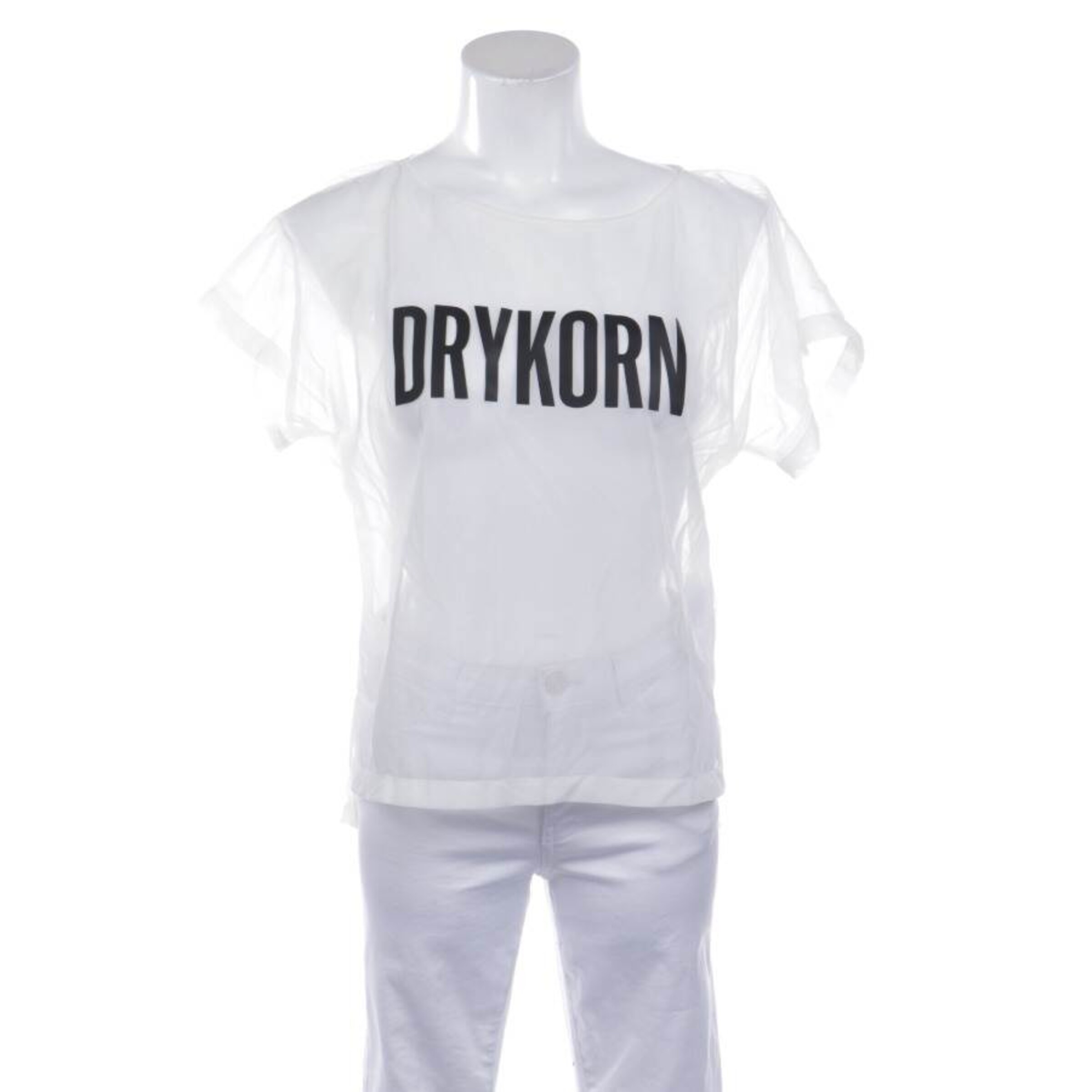 DRYKORN Top & Shirt in XS in White: front