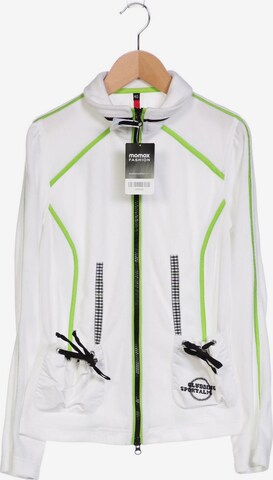 Sportalm Sweatshirt & Zip-Up Hoodie in L in White: front