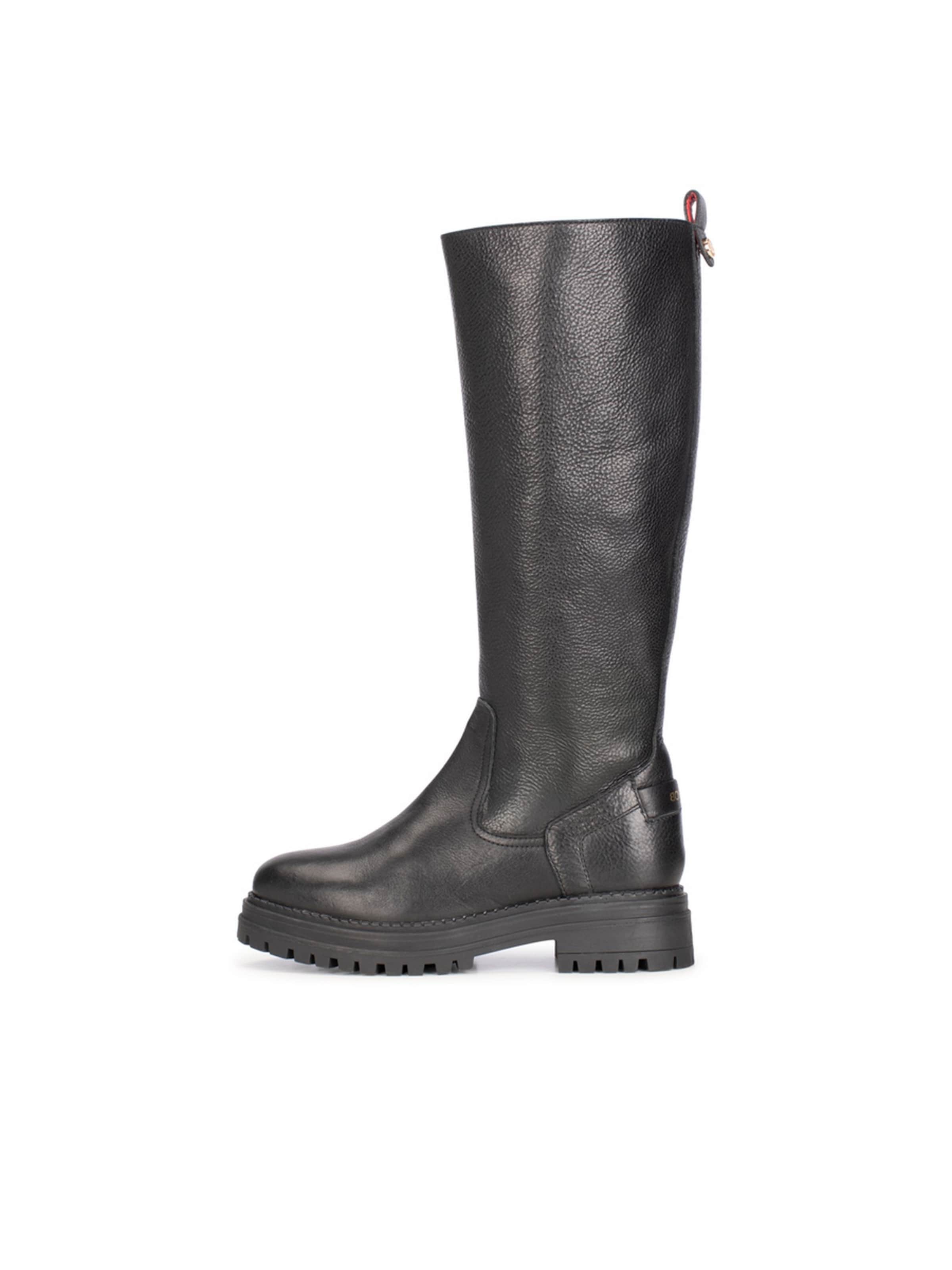 Haboob Laarzen 'Limone' in Zwart: voorkant