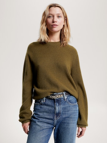 Pullover di TOMMY HILFIGER in verde: frontale