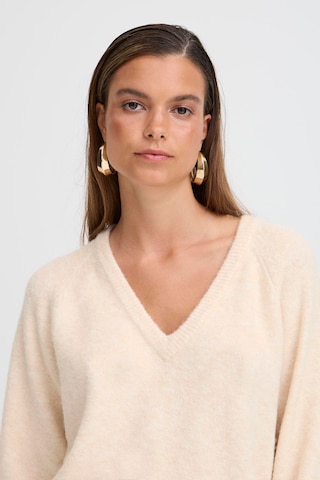 Pull-over 'BYOMEA' b.young en beige