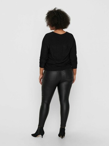 Coupe slim Jean 'CARANNY' ONLY Carmakoma en noir