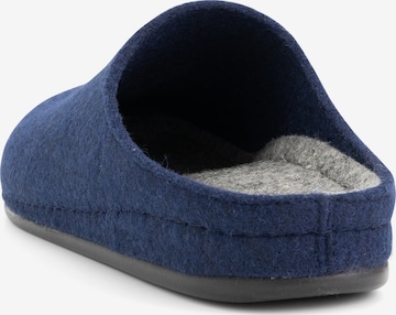 Travelin Slippers 'Be-Home' in Blue