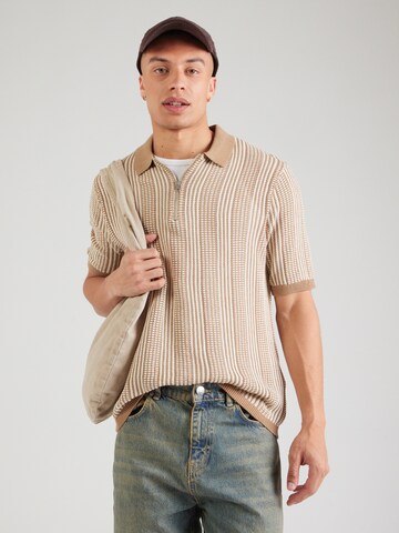 Only & Sons Свитер 'ONSKETIL' в Бежевый: спереди