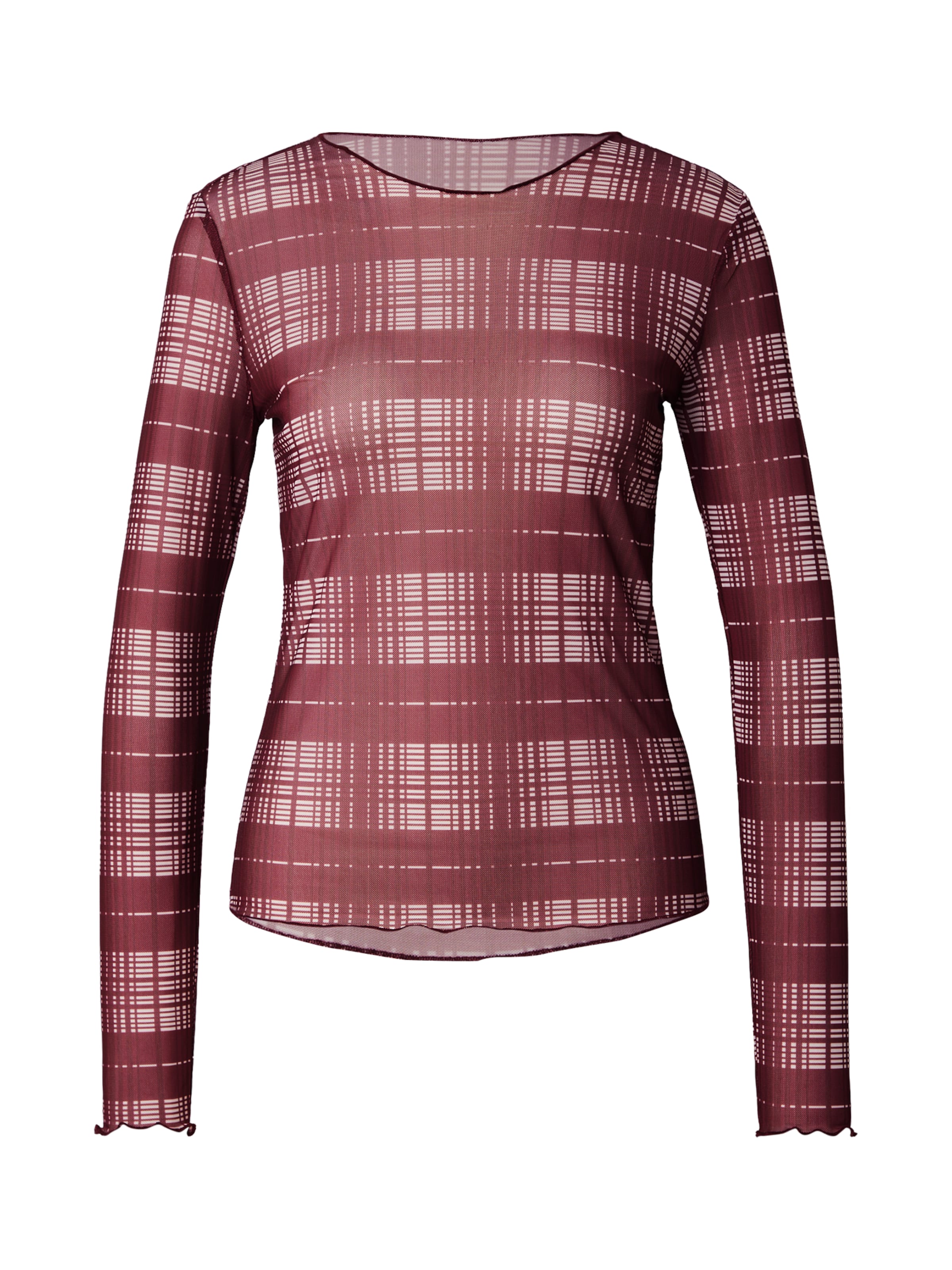 Maglietta 'OBJMontana' di OBJECT in rosso: frontale