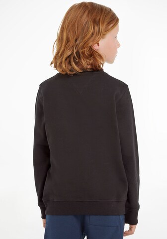 TOMMY HILFIGER Sweatshirt 'Essential' in Zwart