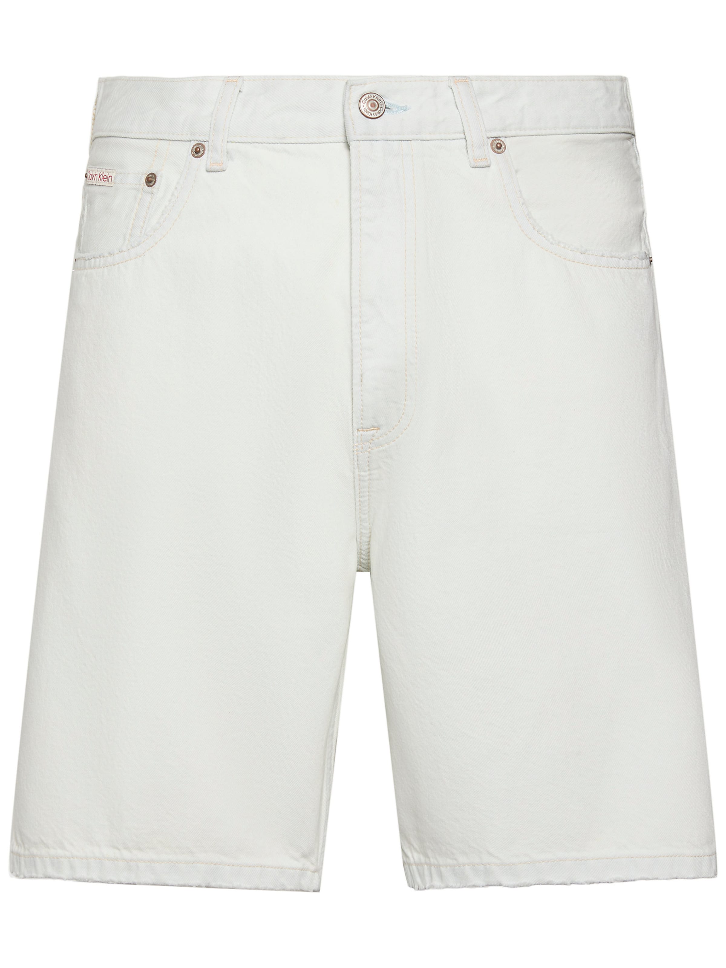Calvin Klein Jeans Loosefit Jeans '90s' in Wit: voorkant