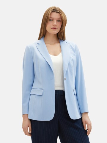 Tom Tailor Women + Blazer in Blue