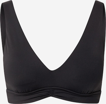 Seafolly Bralette Bikini top in Black: front