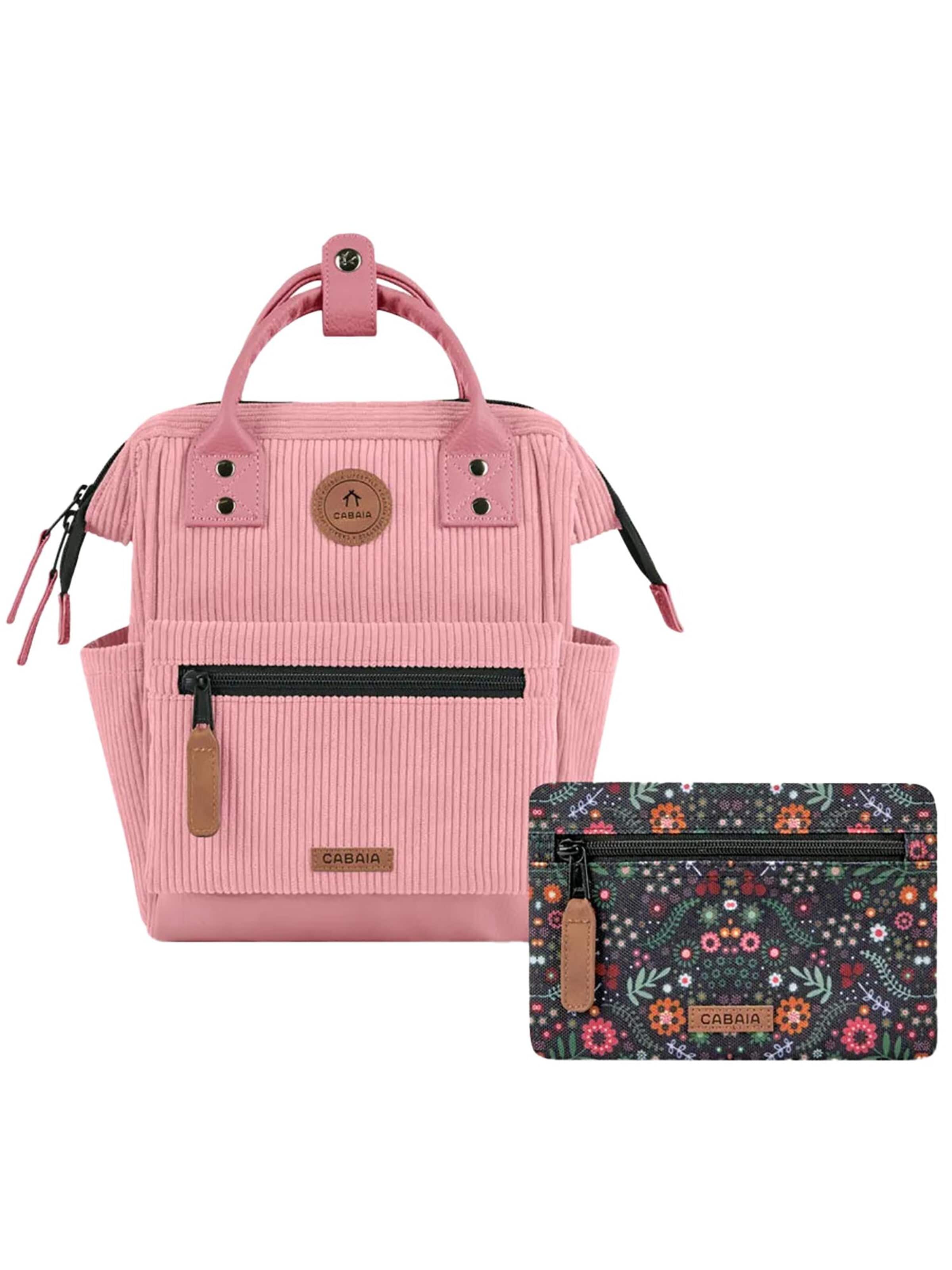Cabaia Backpack 'Gold Coast XS' in Pink: front
