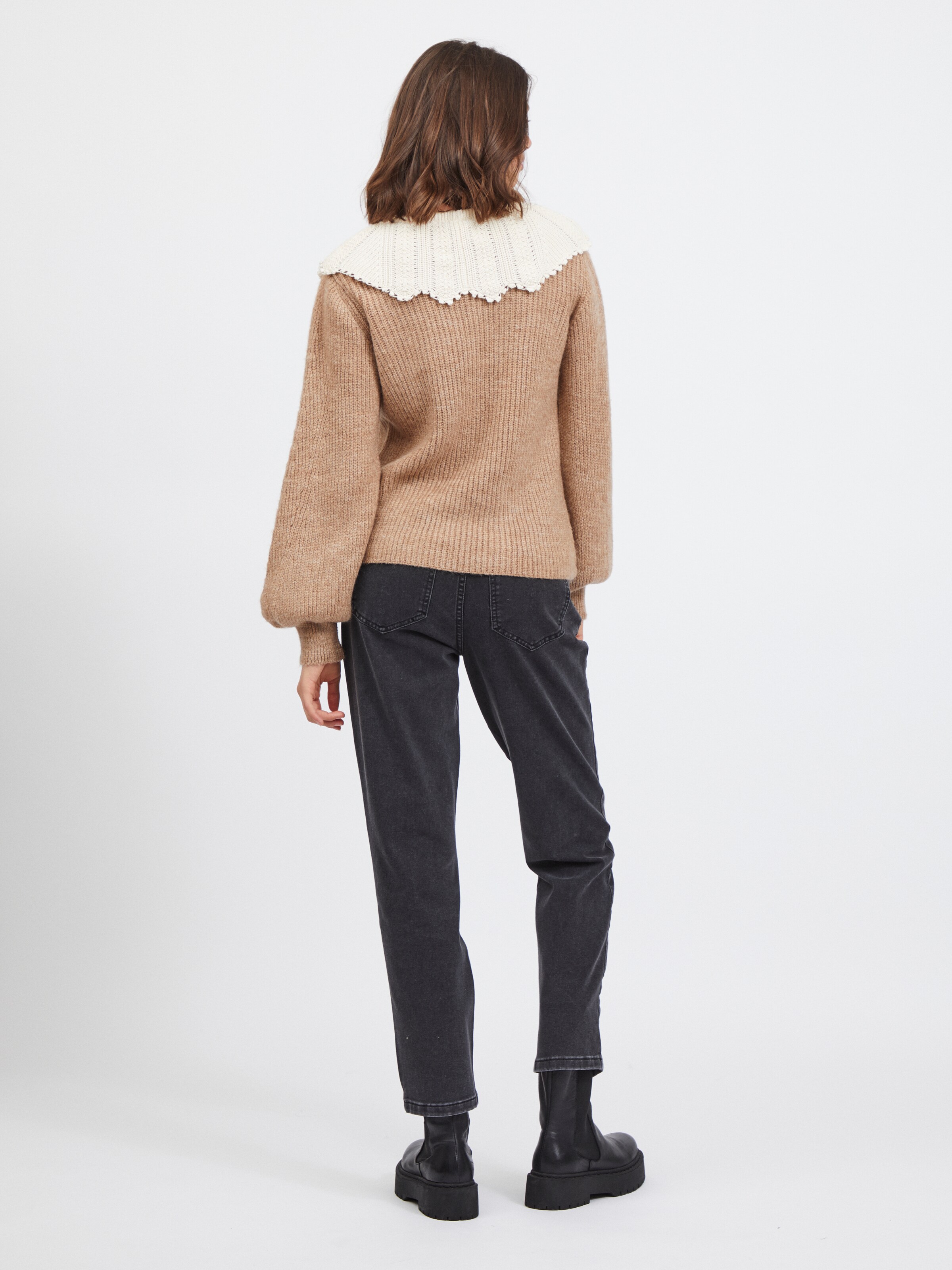 Frauen Pullover & Strick VILA Pullover 'Dayla' in Hellbraun - UQ67350 Frauen Pullover & Strick VILA Pullover 'Dayla' in Hellbraun - UQ67350