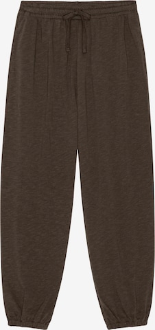 moshi moshi mind - Loosefit Calças 'Zen' em castanho: frente