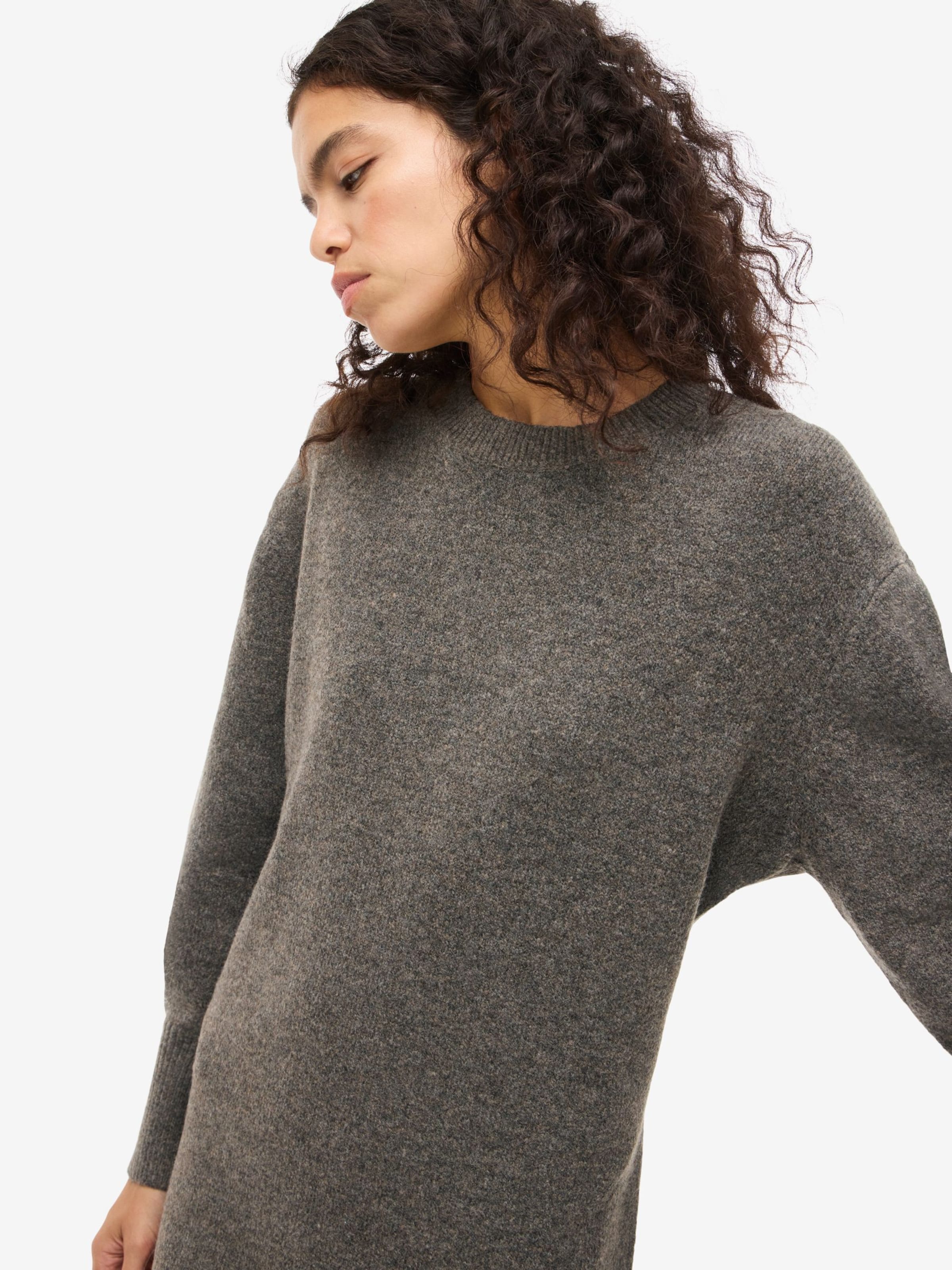 Abito in maglia di Noisy may in marrone