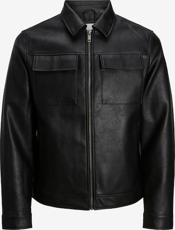 Veste mi-saison 'Rocky Payton' JACK & JONES en noir : devant