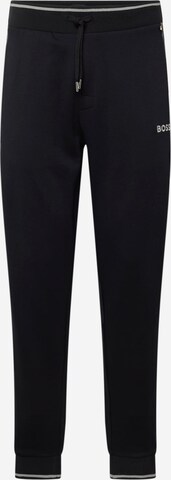 Effilé Pantalon BOSS en noir : devant