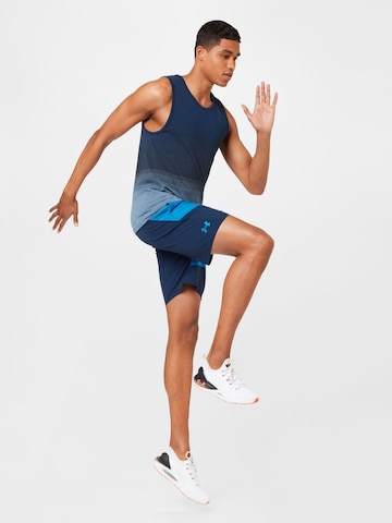 UNDER ARMOUR Regular Sportshorts in Blau