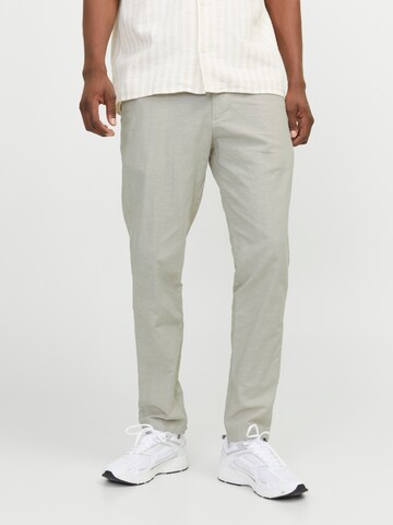 JACK & JONES Tapered Chinobyxa 'ACE SUMMER' i grå: framsida