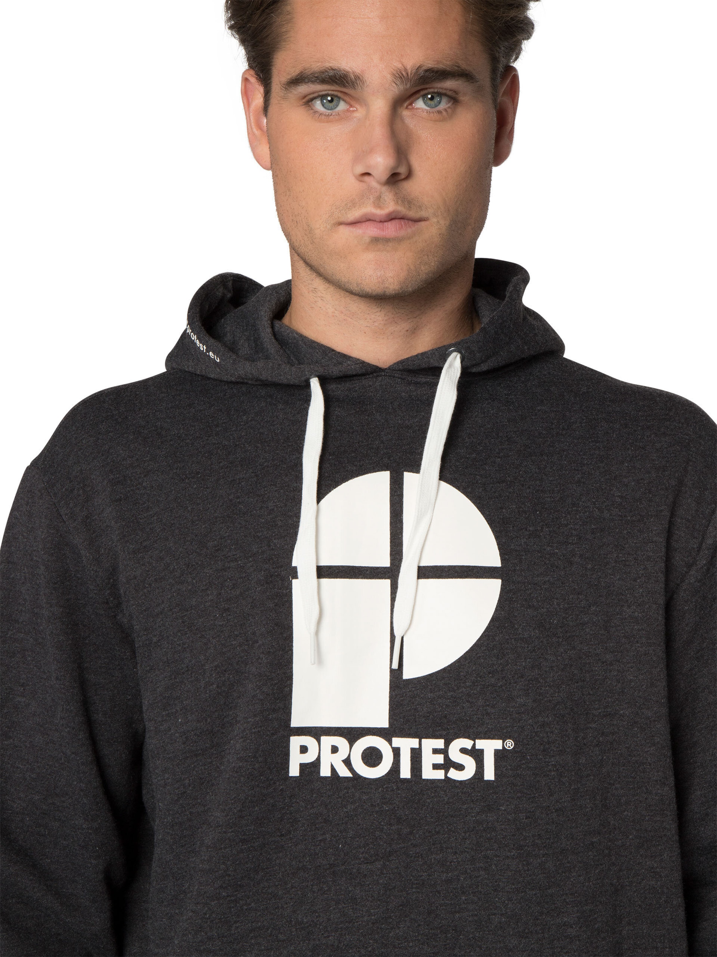 PROTEST Pullover 'CLASSIC LOGO HOODY'‌‌ in Schwarz