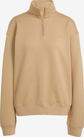 ADIDAS ORIGINALS Sweatshirt 'Essentials' in Braun: Vorderseite