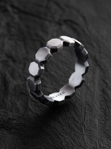 REYTEL - Anillo 'Octagon' en plata