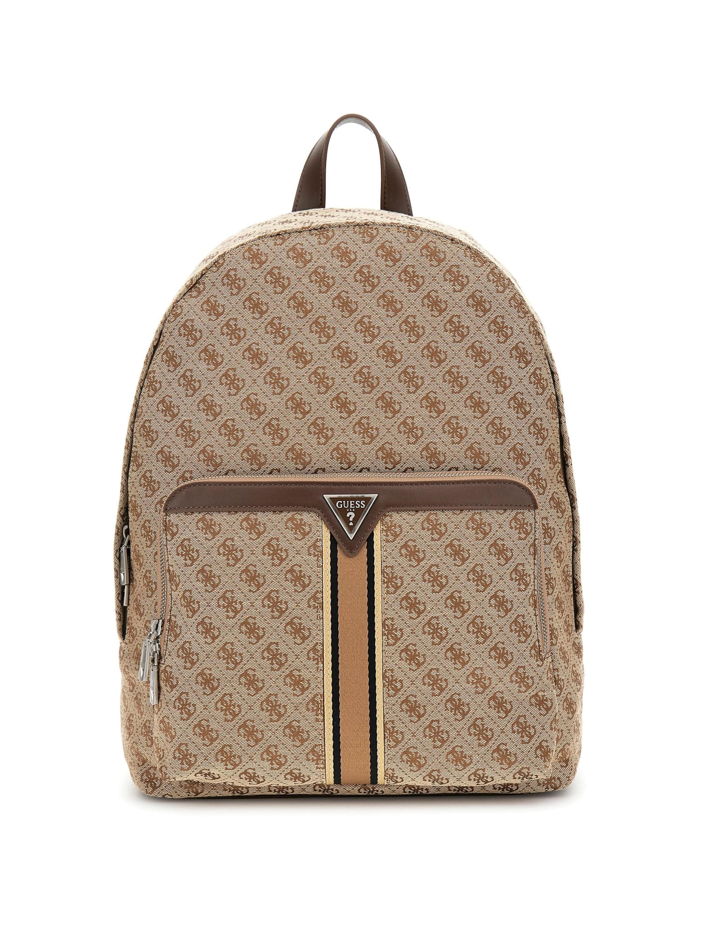 GUESS Backpack 'Milano' in Beige: front
