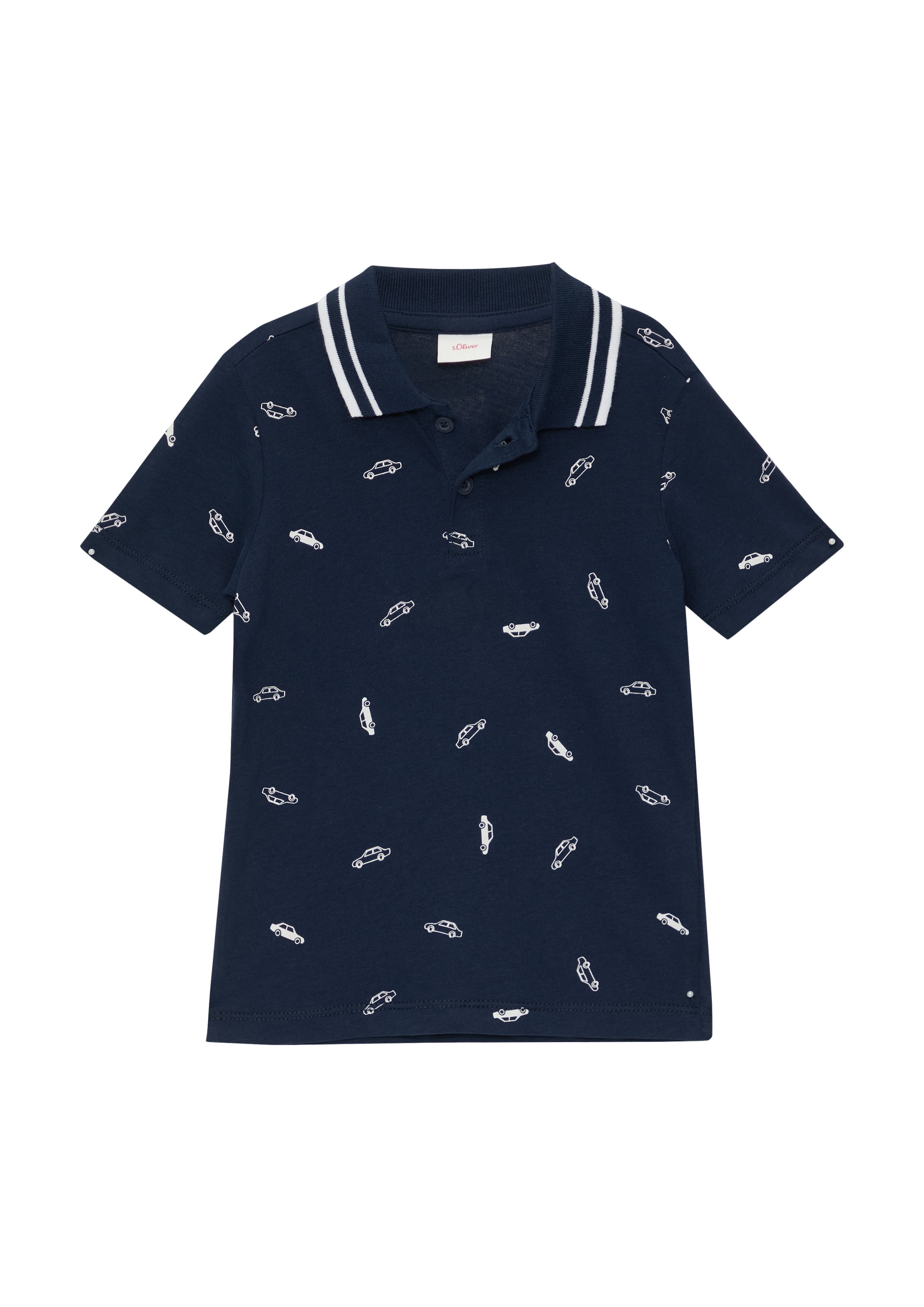 s.Oliver Shirt in Blauw: voorkant