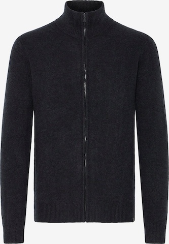 INDICODE JEANS - Casaco de malha ' IDBercell ' em preto: frente