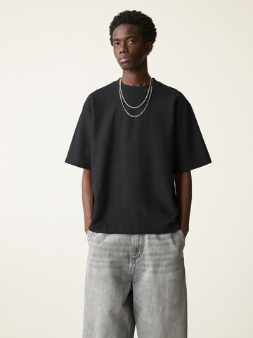 Pull&Bear Shirt in Black: front