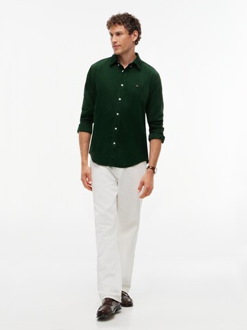 TOMMY HILFIGER Regular fit Overhemd in Groen