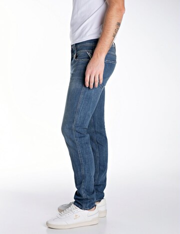 REPLAY Slimfit Jeans 'Anbass' in Blau
