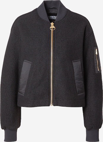 Barbour InternationalPrijelazna jakna 'Monique' - crna boja: prednji dio