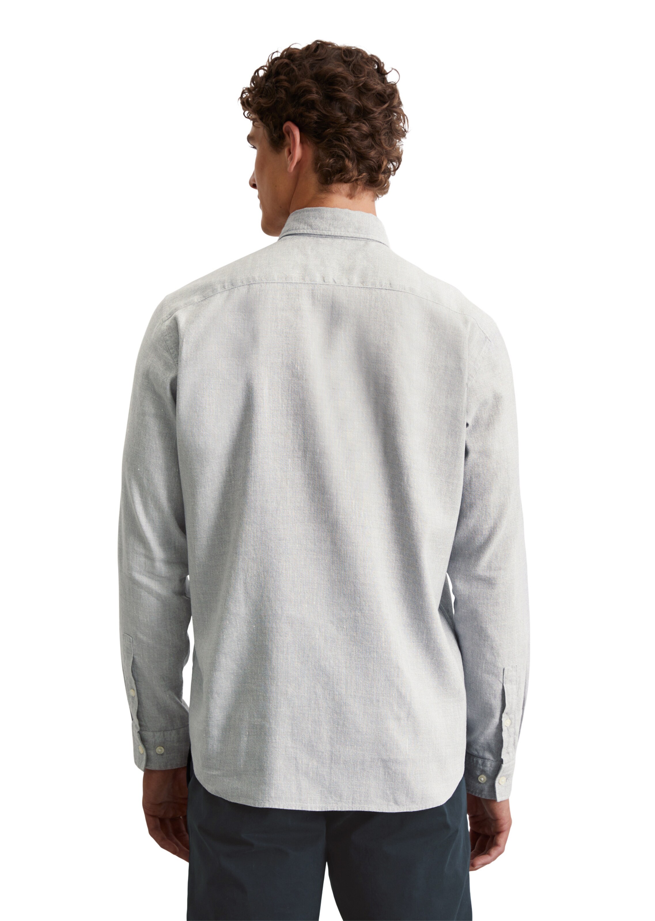 Marc O'Polo Regular Fit Hemd in Grau