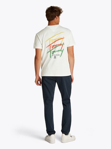 Tommy Jeans Koszulka w kolorze biały: przód