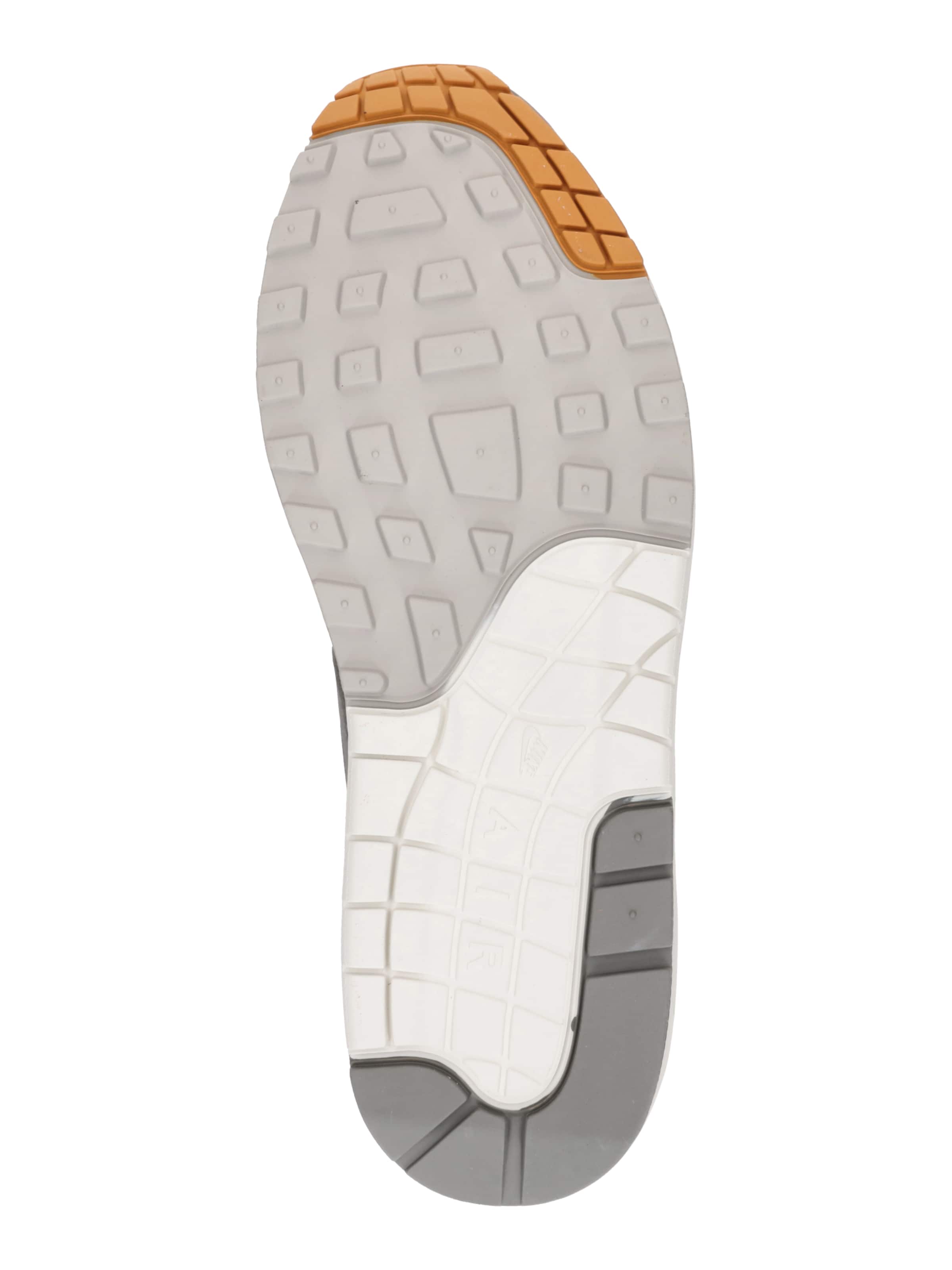 Baskets basses 'AIR MAX 1' Nike Sportswear en blanc : en bas